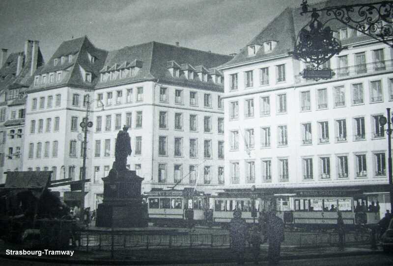La Place Gutenberg en 1958.